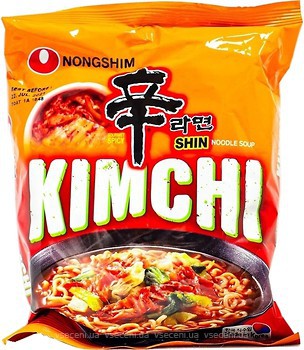 Фото Nongshim локшина Kimchi Ramyun 120 г