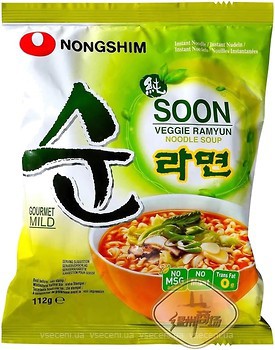 Фото Nongshim локшина Soon Ramyun 112 г