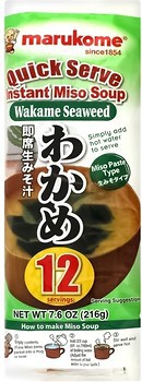 Фото Marukome Wakame місо-суп 216 г