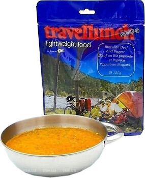 Фото Travellunch рис с соусом из говядины и перца 125 г