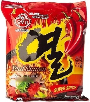 Фото Ottogi локшина Yeul Ramen гостра 120 г