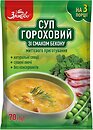 Фото Золоте Зерно суп гороховий Zlakovo зі смаком бекону 70 г
