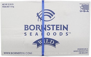 Фото Bornstein Seafoods хек свіжоморожений 200/400 10000 г