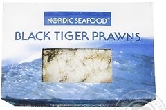 Фото Nordic Seafood креветки 16/20 тигрові заморожені 1000 г