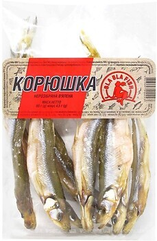 Фото Bla Bla Fish корюшка в'ялена 90 г