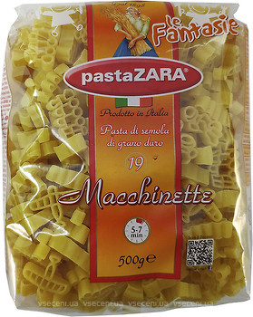 Фото Pasta Zara Macchinette №19 500 г