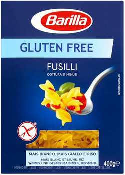 Фото Barilla Senza Glutine Fusilli 400 г