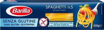 Фото Barilla Spaghetti №5 безглютенові 400 г