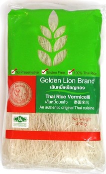 Фото Golden Lion Вермішель рисова тайська 400 г