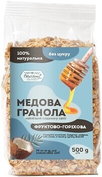 Фото Oats&Honey гранола Фруктово-горіхова 500 г