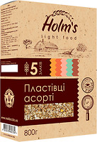 Фото Holm's light food хлопья Ассорти 5-ти злаков 800 г