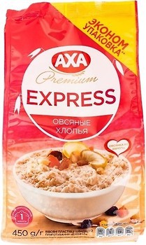 Фото АХА пластівці вівсяні Express 450 г