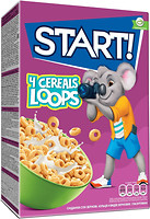 Фото Start сухой завтрак 4 Cereals Loops 75 г