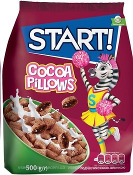 Фото Start сухой завтрак Cocoa pillows 500 г