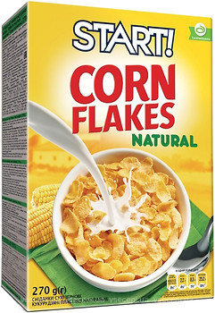 Фото Start сухой завтрак Corn Flakes 270 г