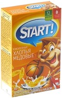 Фото Start сухий сніданок Honey Corn Flakes 90 г