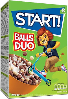 Фото Start сухий сніданок Balls Duo 250 г