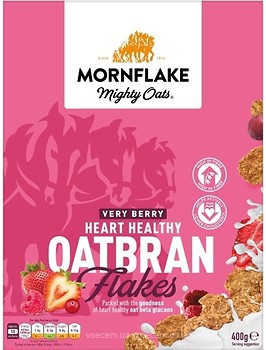 Фото Mornflake сухий сніданок Very Berry пластівці вівсяні з ягодами 400 г