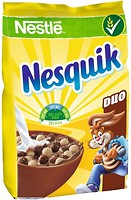 Фото Nesquik сухий сніданок Duo шоколадний 460 г