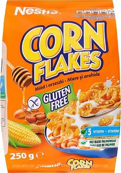 Фото Nestle сухий сніданок Honey Nut Corn Flakes 250 г