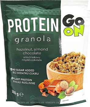 Фото GO ON Nutrition Go On Protein Granola фундук, мигдаль, шоколад 300 г