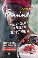 Фото Power Pro каша вівсяна 3 злаки з вишнею 50 г