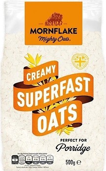 Фото Mornflake пластівці вівсяні Creamy Superfast Oats 500 г
