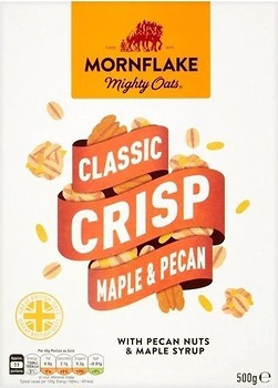 Фото Mornflake суміш пластівців Classic Crisp Maple & Pecan 500 г
