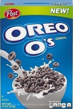 Фото Nabisco сухий сніданок Oreo o'S Cereal 311 г