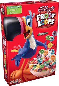 Фото Kellogg's Froot Loops сухий сніданок 286 г