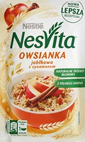 Фото Nestle Nesvita каша вівсяна з молоком і шматочками яблука 45 г