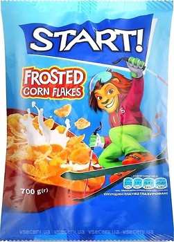 Фото Start сухий сніданок Frosted Corn Flakes 700 г