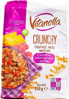 Фото Vitanella Crunchy мюсли с фруктами 350 г