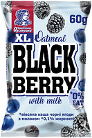 Фото Овсянушка каша вівсяна Black Berry з чорними ягодами і молоком 60 г