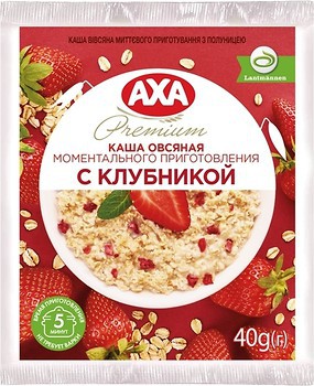 Фото АХА каша овсяная с клубникой 40 г