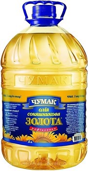 Фото Чумак соняшникова Золоте рафінована 5 л