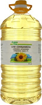 Фото КОЖЕН День соняшникова рафінована 3 л