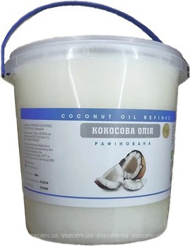 Фото Premium Vegetable Oils кокосова рафінована 900 г