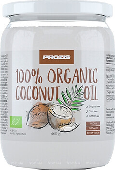 Фото Prozis кокосова 100% organic Extra Virgin 460 мл