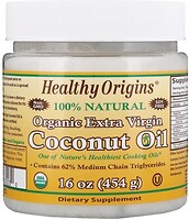 Фото Healthy Origins Extra Virgin кокосова 454 г
