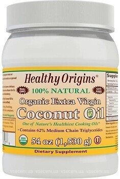 Фото Healthy Origins Extra Virgin кокосова 1530 г