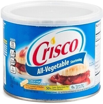 Фото Crisco соєва All-Vegetable 453 г