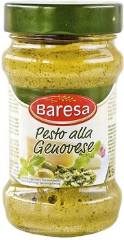 Фото Baresa сирний соус з зеленню Pesto alla Genovese Італія 190 г