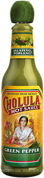 Фото CHOLULA Hot Sauce соус острый мексиканский Green Pepper Перец халапеньо + Поблано 150 мл