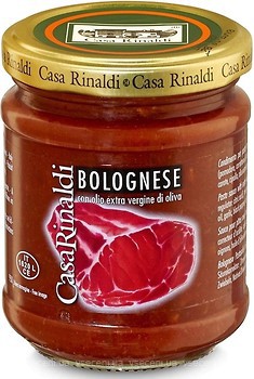 Фото Casa Rinaldi соус томатний Болоньєзе 190 г