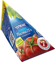 Фото Чумак паста томатна 25% 70 г