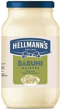 Фото Hellmann's майонез Babuni 65% 420 мл