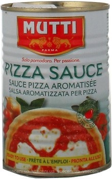 Фото Mutti соус томатний для піци з прянощами 400 г