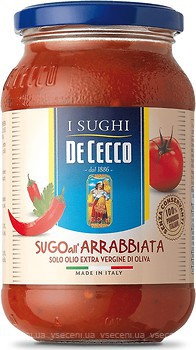 Фото De Cecco соус Sugo all'Arrabbiata 400 г