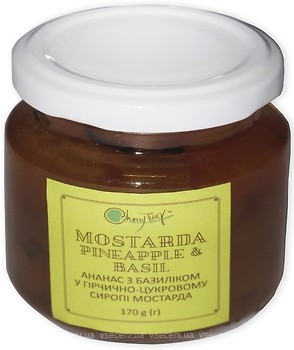Фото Cherry Twig мостарда Ананас з базиліком 170 г